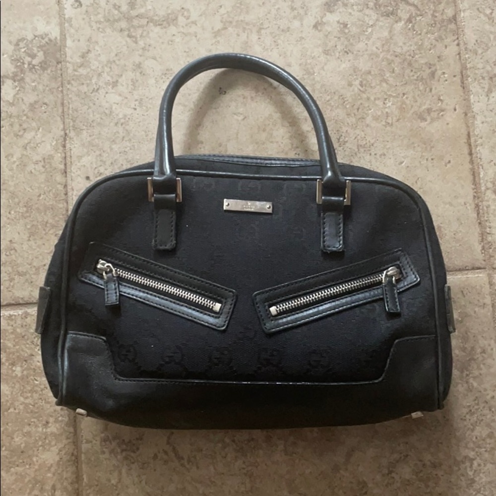 Gucci vintage zipper handbag